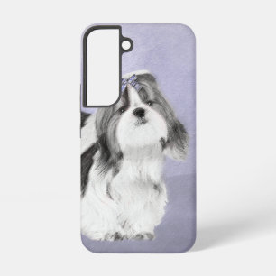 シーズー(犬)ツ絵画ズ – かわいいオリジナルドッグアート SAMSUNG GALAXY S22ケース