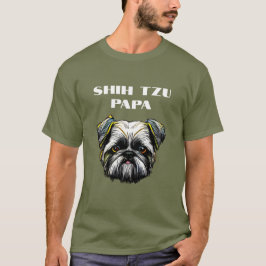 シーズー（犬）トゥーパパTシャツ Tシャツ