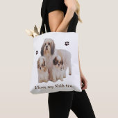 シーズー(犬) トートバッグ (クローズアップ)