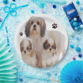 シーズー（犬） ペーパープレート (パーティー)