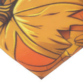 シーズー(犬)不気味ズドッグハロウィーンウィッチとカボチャ テーブルクロス (アングル)