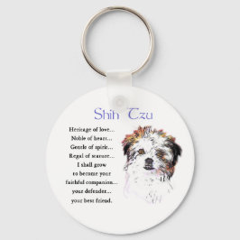 シーズー(犬)好きの贈り物 キーホルダー