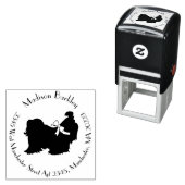 シーズー(犬) – 津犬の子犬の長毛 セルフインキングスタンプ (インサイチュ)