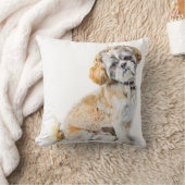 シーズー(犬)津犬ピロー/クッション クッション (ブランケット)