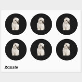 シーズー(犬)津 |シーズー(犬)子犬ギフト ラウンドシール (シート)