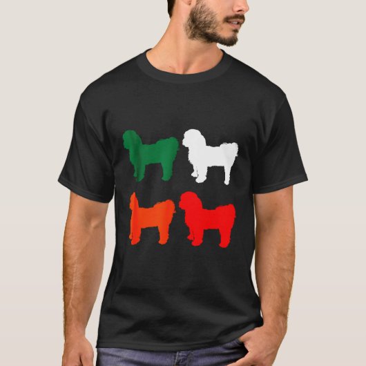 シーズー(犬)豆犬シーズー(犬)豆犬 Tシャツ (正面)