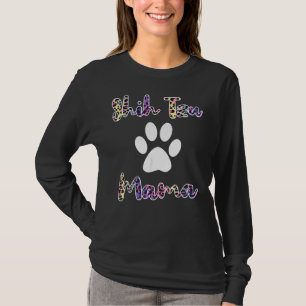 シーズー(犬)都心ママカラーヒョウスタイルシーズー(犬)都心ママ Tシャツ