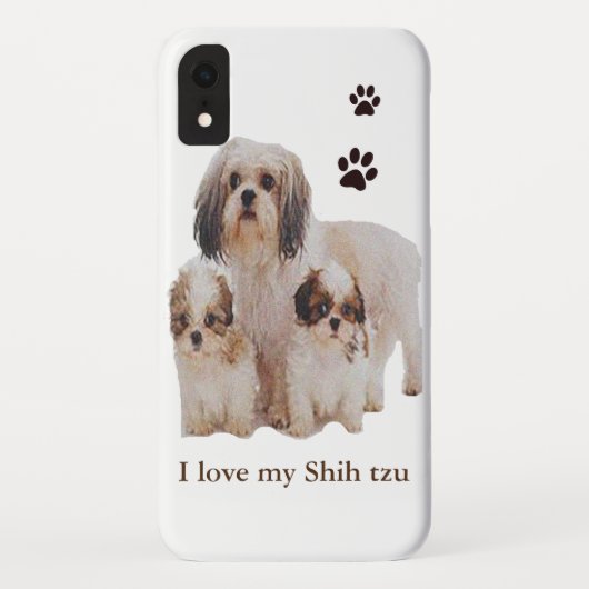 シーズー(犬) Case-Mate iPhoneケース (裏面)