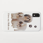 シーズー(犬) Case-Mate iPhoneケース (裏面(横))