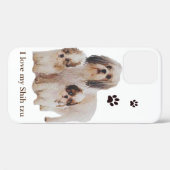 シーズー(犬) Case-Mate iPhoneケース (裏面 (横))