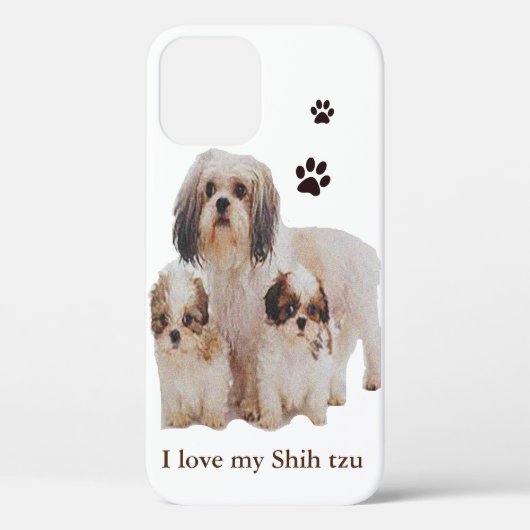 シーズー(犬) Case-Mate iPhoneケース (裏面)