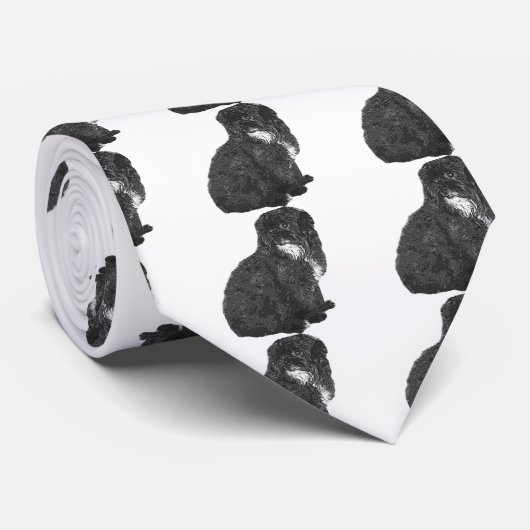 シーズー（犬） Poo ネクタイ (ロール)