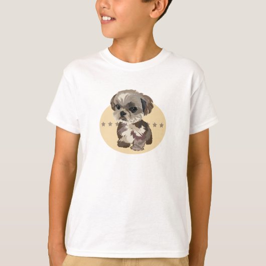 シーズー(犬) Tシャツ (正面)