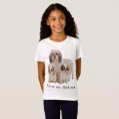 シーズー（犬） Tシャツ (正面フル)