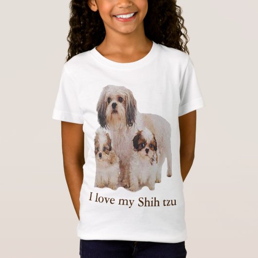 シーズー（犬） Tシャツ (正面)