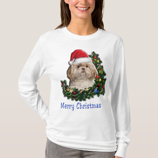 シーズー(犬) Tシャツ (正面)