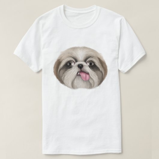 シーズー(犬) Tシャツ (デザイン正面)