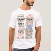 シーズー（犬）Tシャツ Tシャツ (正面)