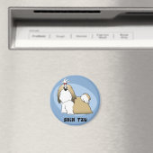 シーズー(犬)Tj磁石 マグネット (インサイチュ (食洗機))
