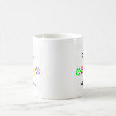 シーズー（犬）Tzuの歩き回り コーヒーマグカップ (中央)