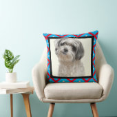 シーズー(犬)Tzuカスタマイズ写真フレーム クッション (椅子)