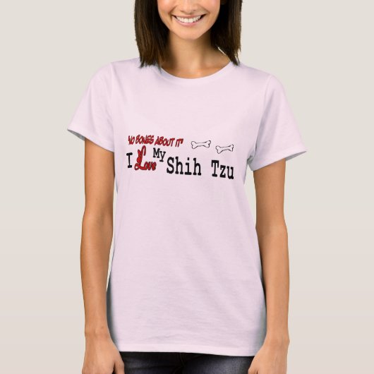 シーズー(犬)Tzuギフト Tシャツ (正面)