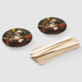 シーズー（犬）TZUクリスマスフェスティバル ハンドファン (組立なし)