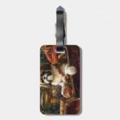 シーズー(犬)TZUクリスマスフェスティバル ラゲッジタグ (裏面縦)