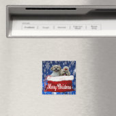 シーズー（犬）tzuクリスマスマグネット マグネット (インサイチュ (食洗機))