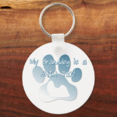 シーズー（犬）Tzuグランドドッグ キーホルダー (正面)