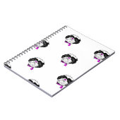 シーズー（犬）Tzuスパイラル写真ノート ノートブック (左側)