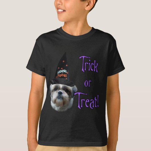 シーズー（犬）Tzuトリック Tシャツ (正面)
