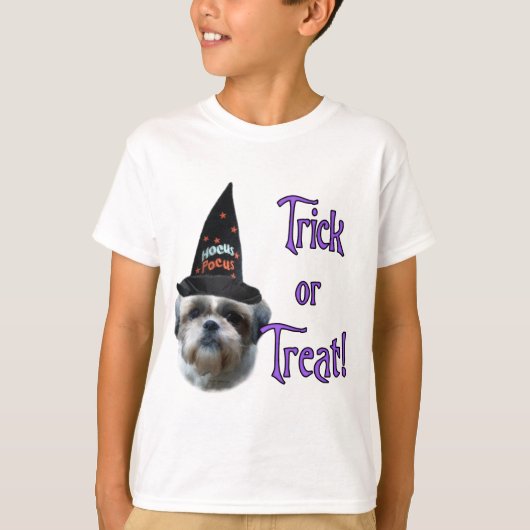 シーズー(犬)Tzuトリック Tシャツ (正面)