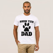 シーズー（犬）TZUパパTシャツ Tシャツ (正面フル)