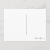 シーズー(犬)Tzuフラットアイアンヘアユーモア葉書 ポストカード (裏面)