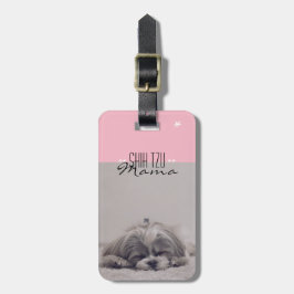 シーズー（犬）Tzuママ犬ママのラゲージタグ ラゲッジタグ