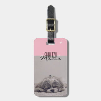 シーズー（犬）Tzuママ犬ママのラゲージタグ ラゲッジタグ