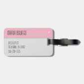 シーズー（犬）Tzuママ犬ママのラゲージタグ ラゲッジタグ (裏面横)