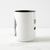 シーズー（犬）Tzuママ |愛犬家 マグカップ (中央)