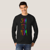 シーズー(犬)Tzuママ Tシャツ (正面フル)