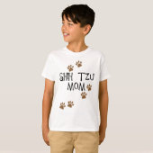 シーズー(犬)Tzuママ Tシャツ (正面フル)