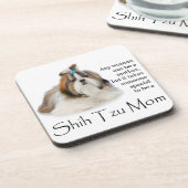 シーズー（犬）Tzuマムコースターセット コースター (左側)