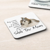 シーズー（犬）Tzuマムコースター コースター (左側)