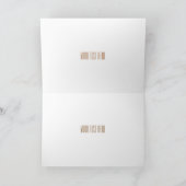 シーズー（犬）tzuロングヘアードッグ漫画イラストレーション カード (内部)