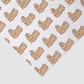 シーズー（犬）tzuロングヘアードッグ漫画イラストレーション 薄葉紙 (詳細)