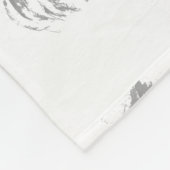 シーズー（犬）Tzu写真フリースブランケット フリースブランケット (角)