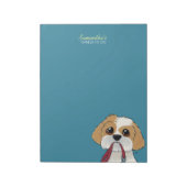 シーズー(犬)Tzu子犬の一覧を実行する ノートパッド (回転)