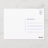 シーズー（犬）Tzu子犬 – Hello Love, 考えs of You ポストカード (裏面)