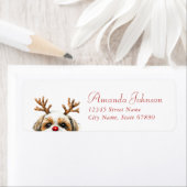 シーズー（犬）Tzu差出人住所ラベル ラベル (インサイチュ)