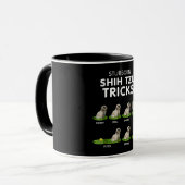 シーズー（犬）Tzu恋人 |シーズー（犬）おもしろいTzuトリックドッグの愛 マグカップ (正面左)